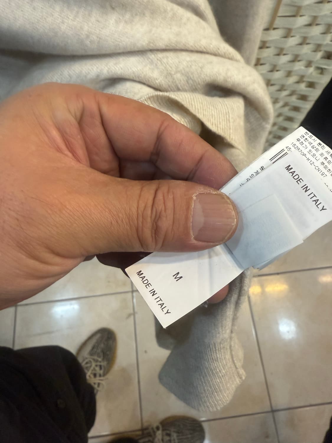 66 정품 부루넬로 쿠치넬리 캐시미어 니트 팝니다 상품이미지6