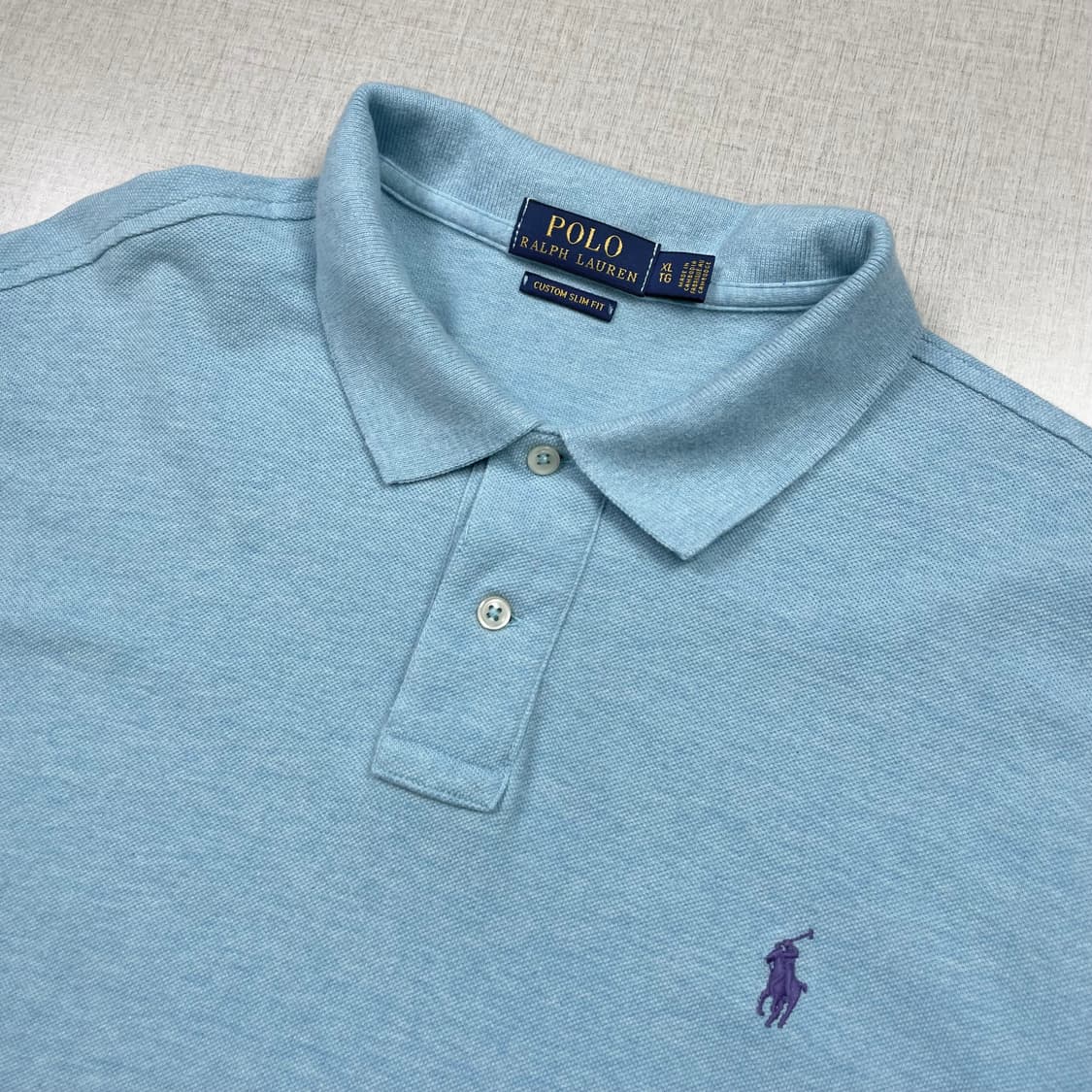 [택포] 폴로 랄프로렌 피케티 반팔티 티셔츠 XL 상품이미지1