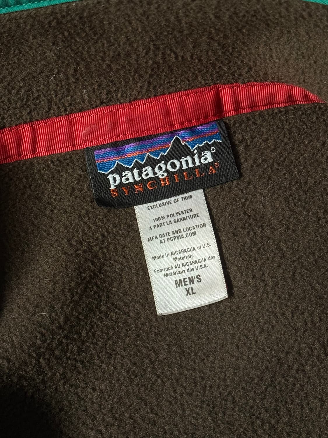 파타고니아 신칠라 스냅티 플리스 풀오버 (105-110) 상품이미지4