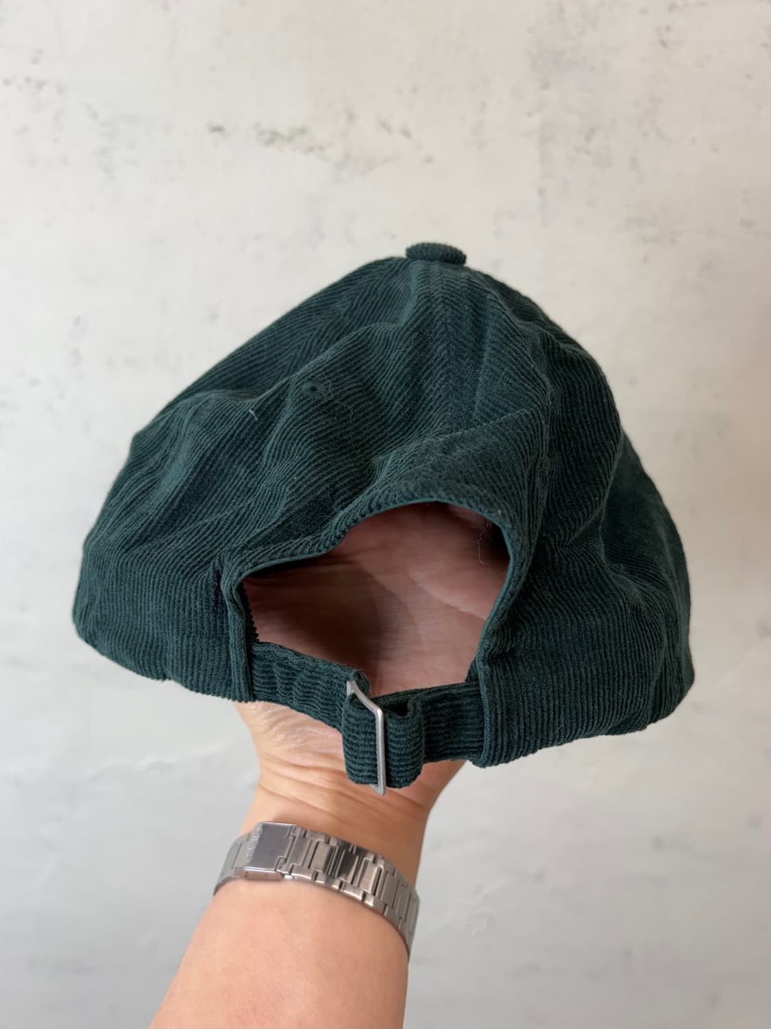 마르디메크르디 코듀로이 볼캡 그린 상품이미지4