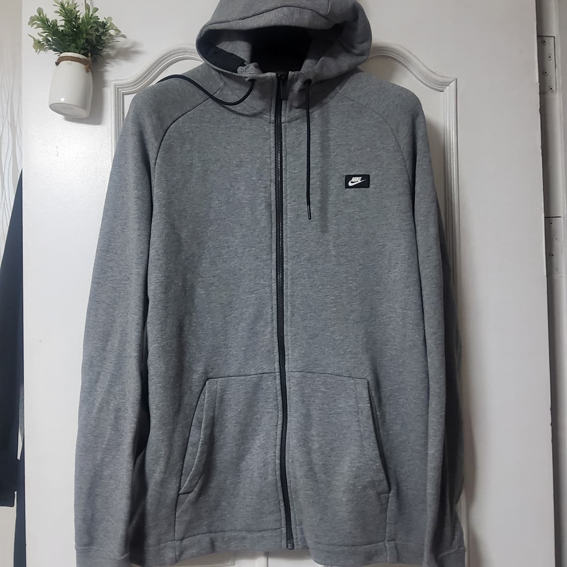 나이키 테크팩 그레이 후드집업 올드스쿨 트랙탑 110 상품이미지1