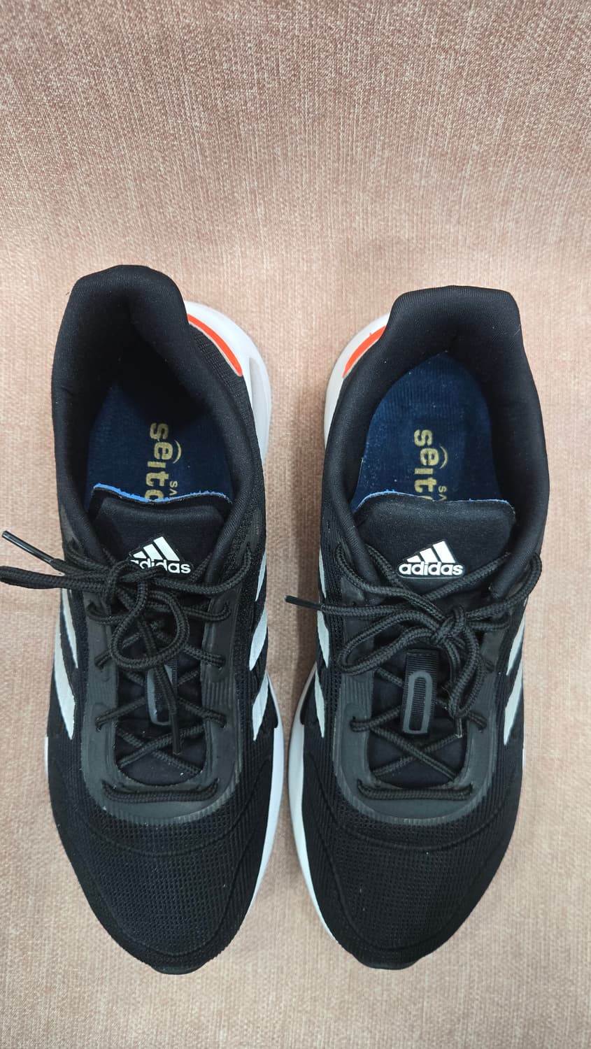 아디다스 265mm-갤럭시 런 발편한 초경량 런닝화 운동화 신발 블랙 상품이미지2