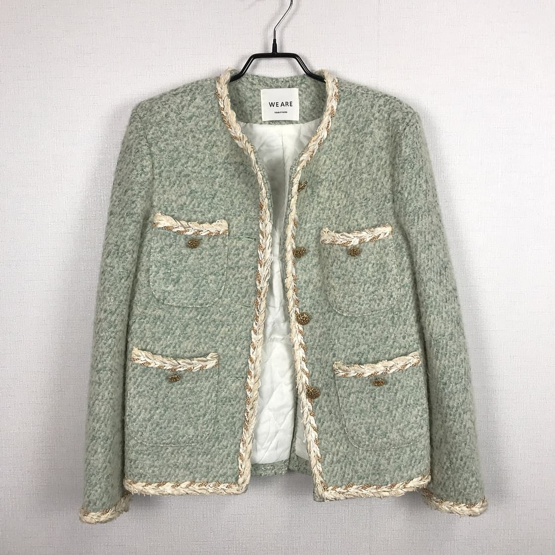 WE ARE 위아 트위드 자켓 상품이미지2