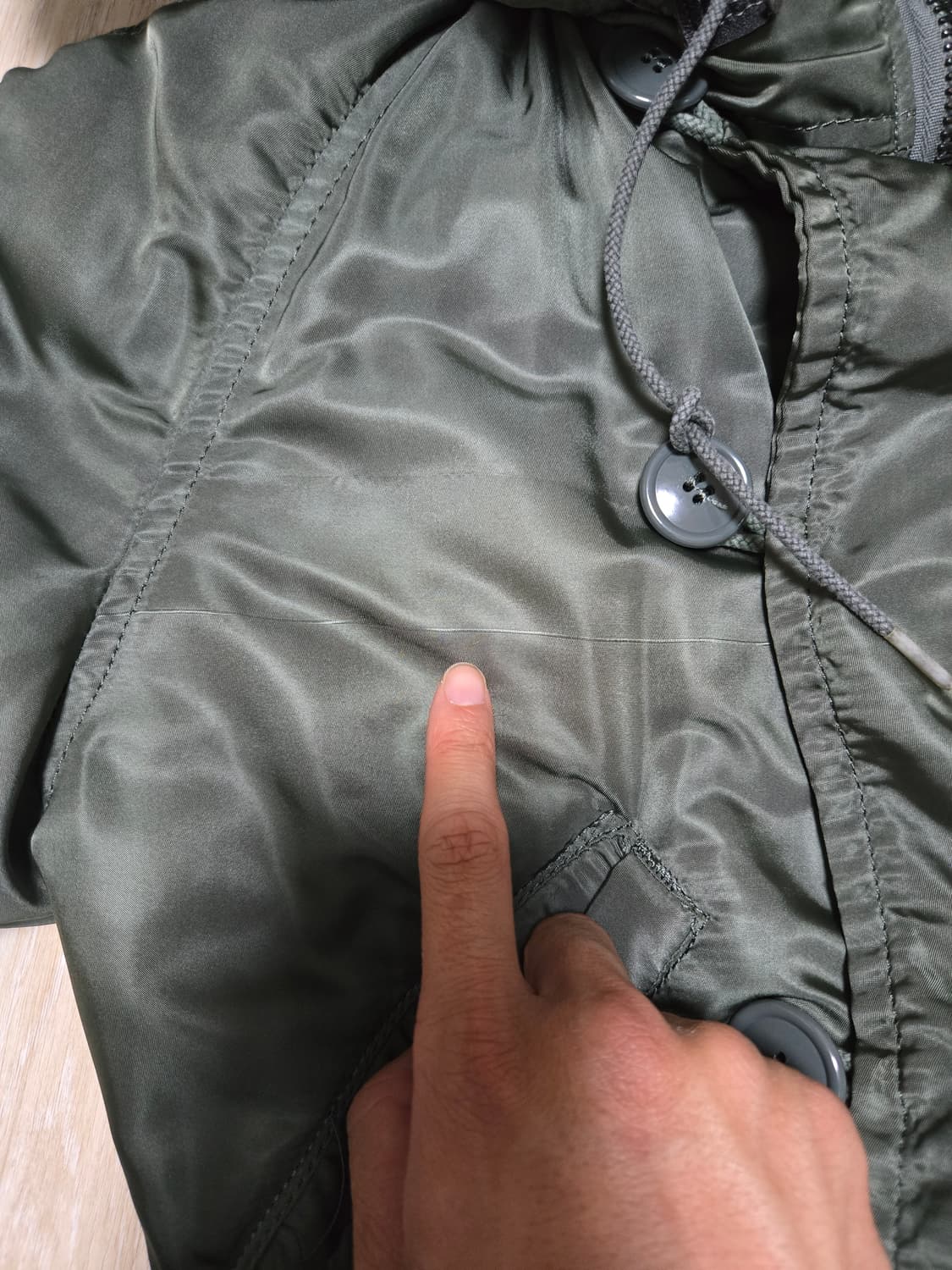 80s 알파인더스트리 n2b 표기사이즈 M 상품이미지4