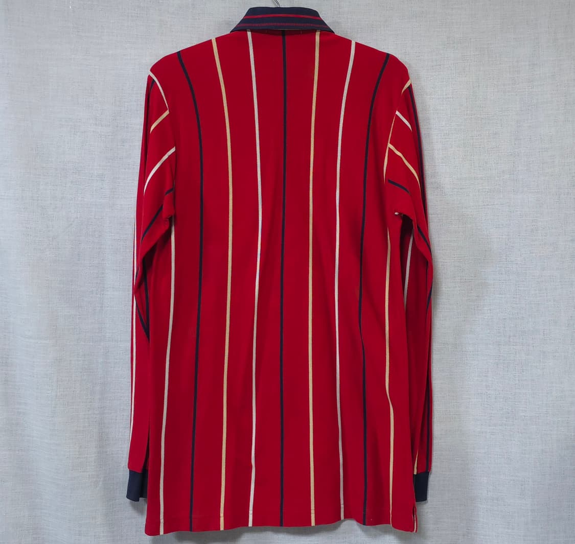 먼싱웨어 정품 PK카라 폴로 티셔츠 긴팔 골프 스트라이프 95  상품이미지6