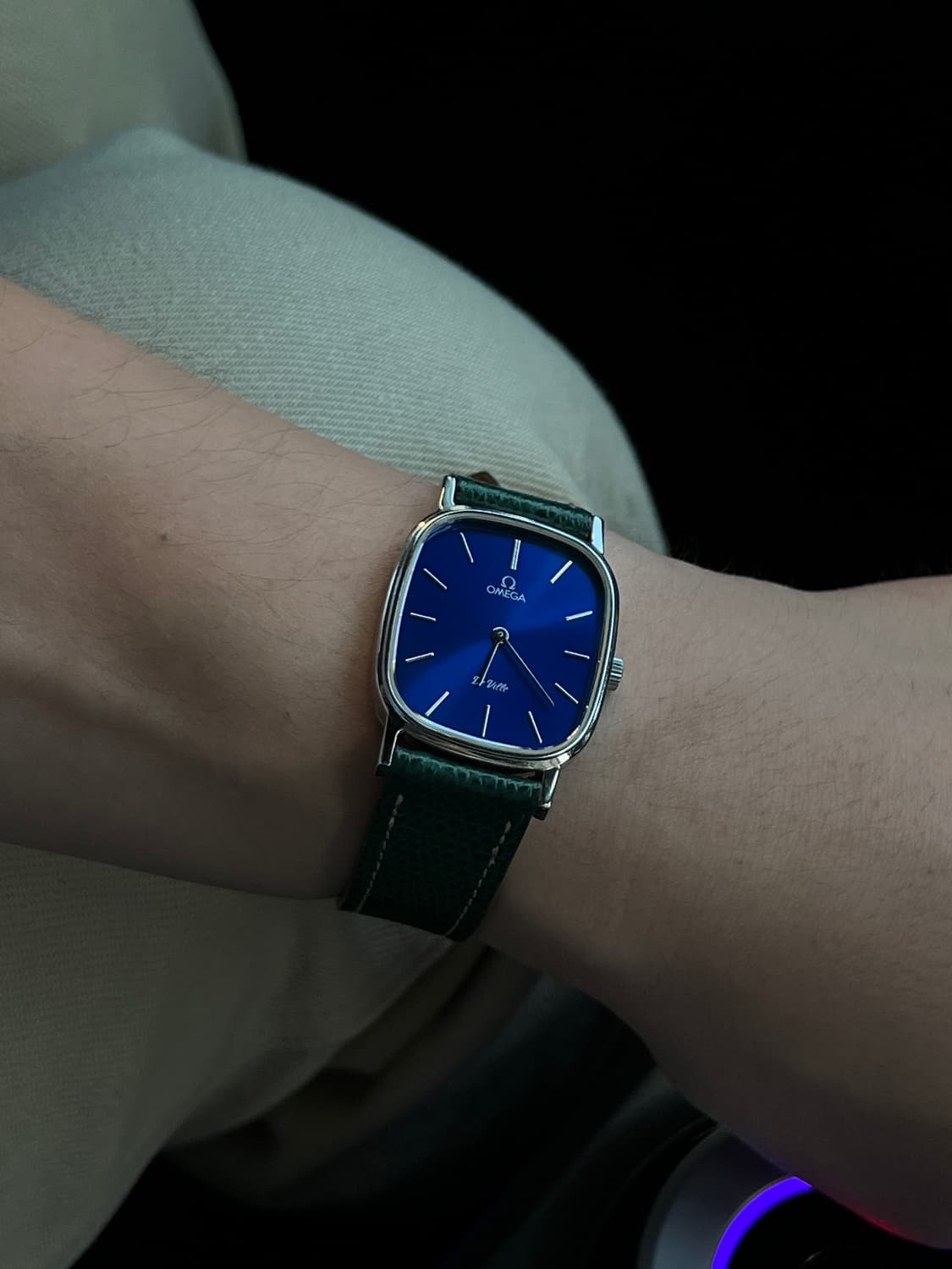 오메가 빈티지 드빌 블루 다이얼 (수동) 상품이미지2