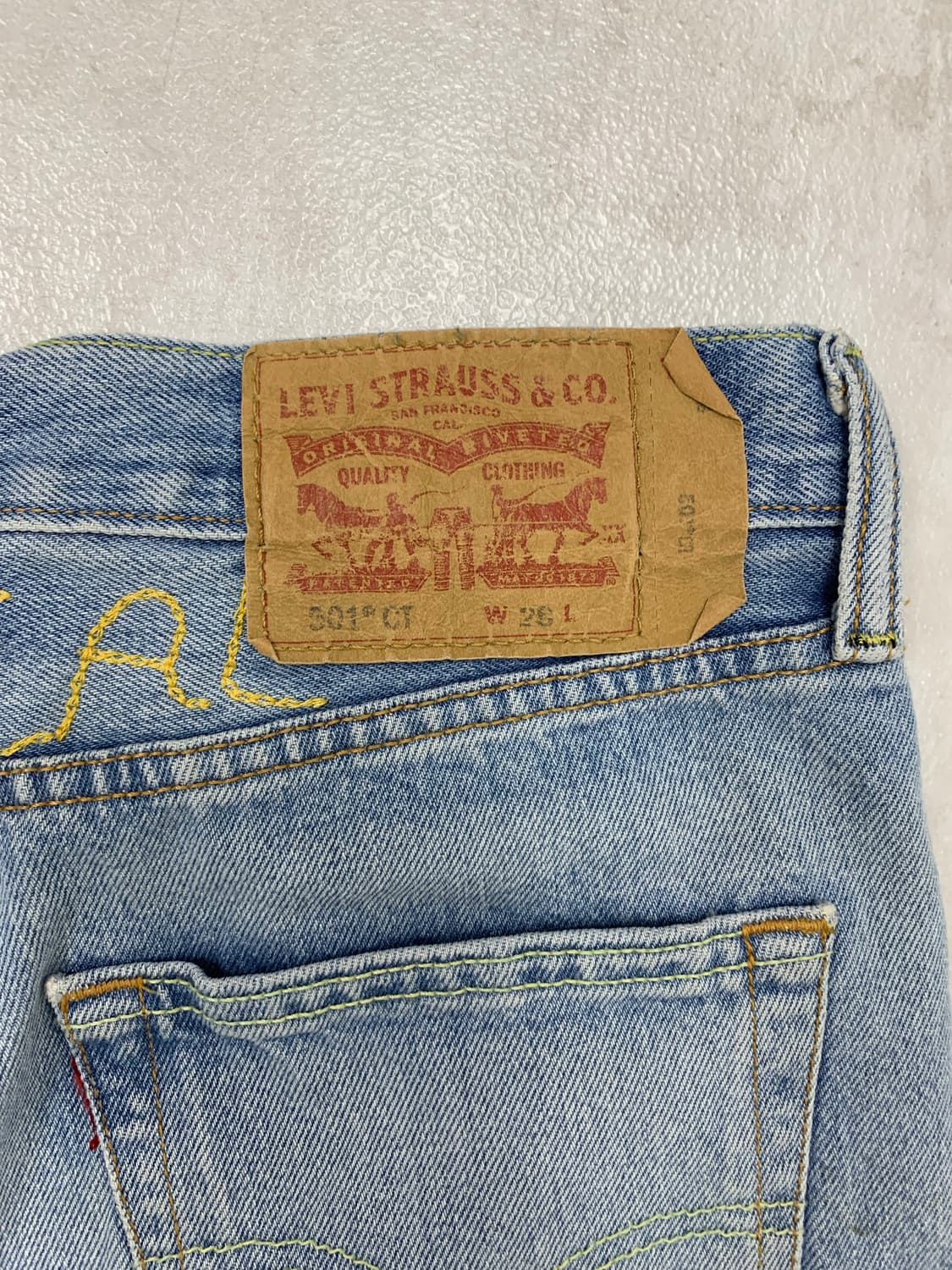 리바이스 키치스티치 버뮤다팬츠 상품이미지3