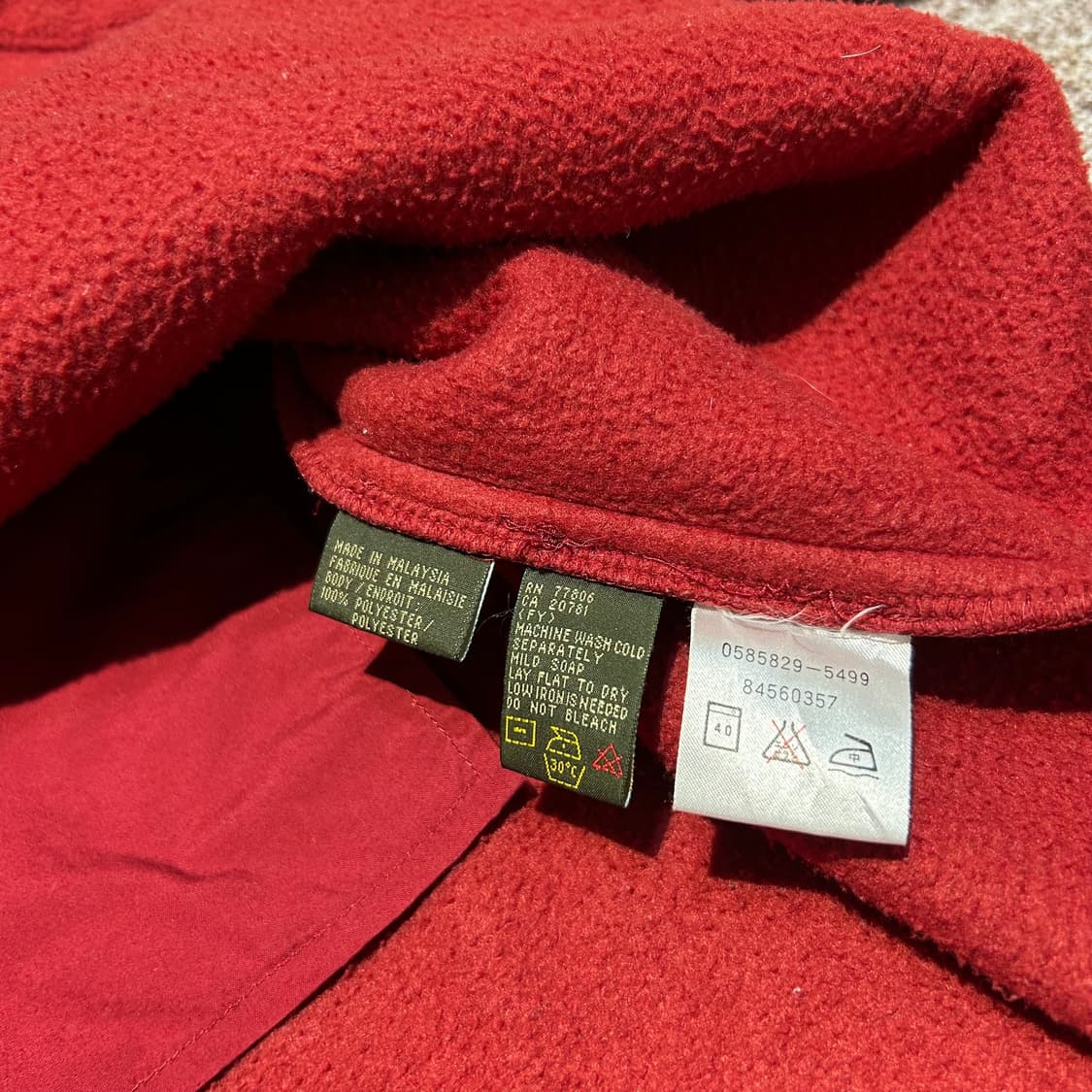 XL) 타미힐피거 플리스 후리스 아노락  상품이미지8