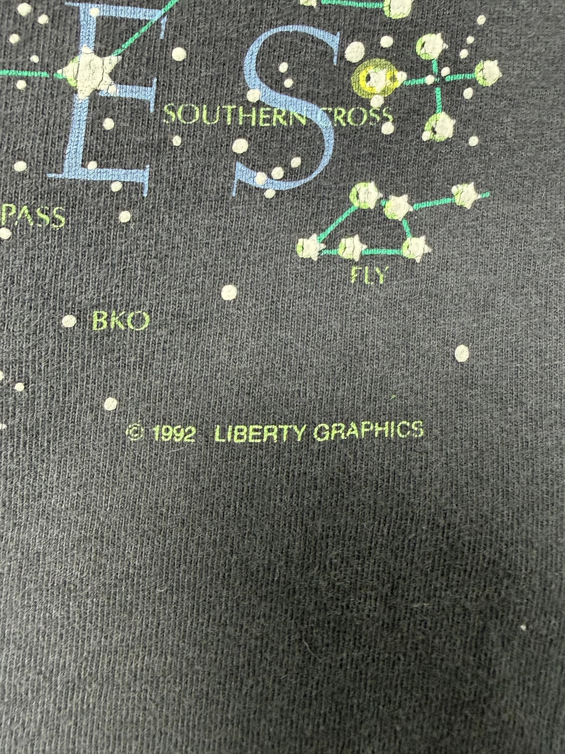 90s Astronomy Tee (black) 상품이미지6