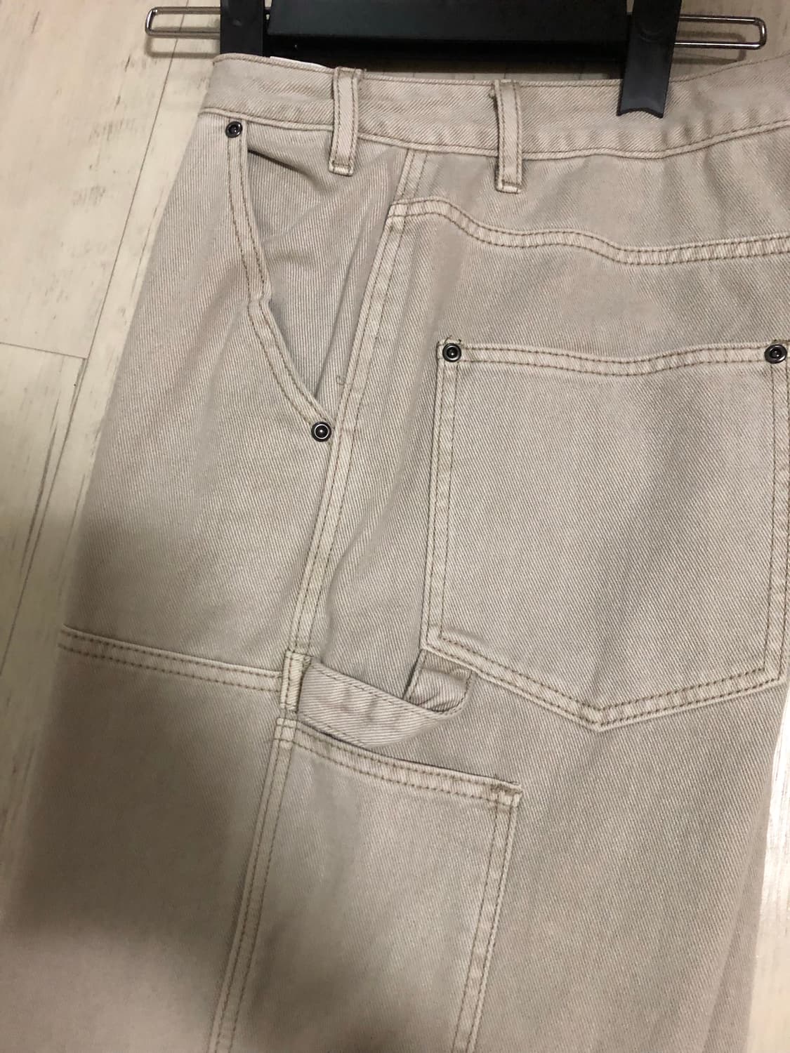 엑스컨테이너 더블니 카펜터 가먼트 다잉 팬츠 상품이미지6