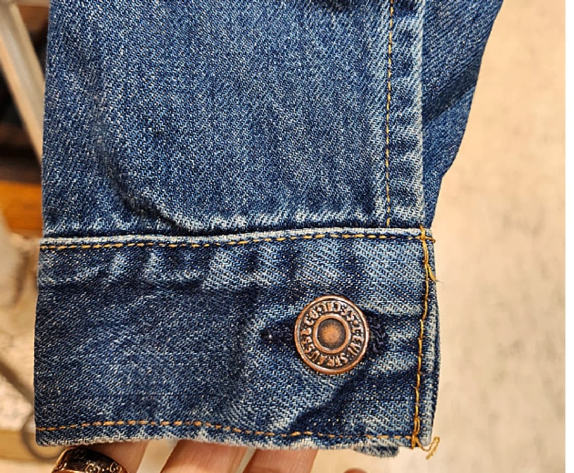 LEVIS 리바이스 미국산 70505-0217 빈티지 데님 자켓 상품이미지6