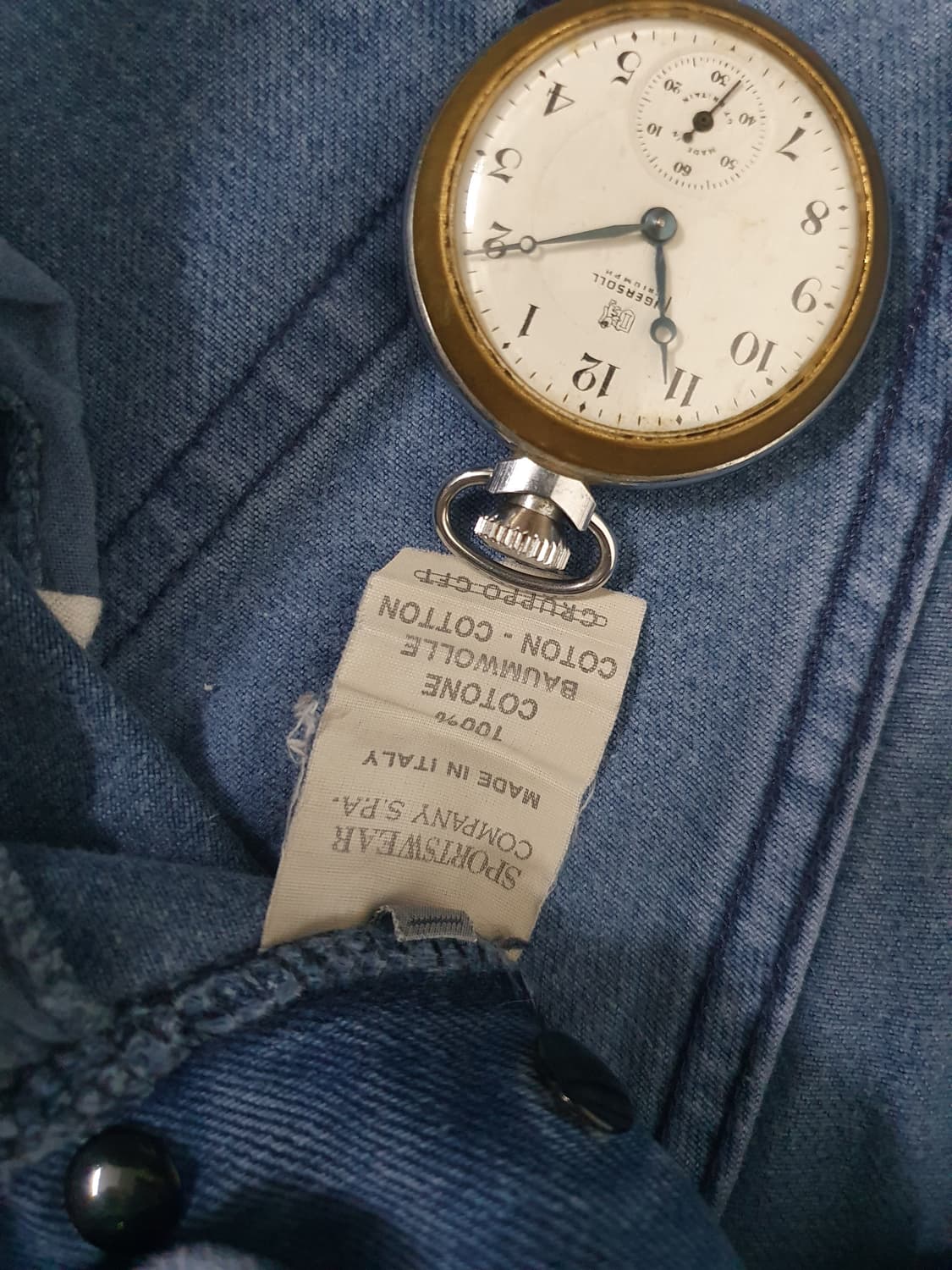 90s 스톤 아일랜드 그린 엣지 데님 진 상품이미지7