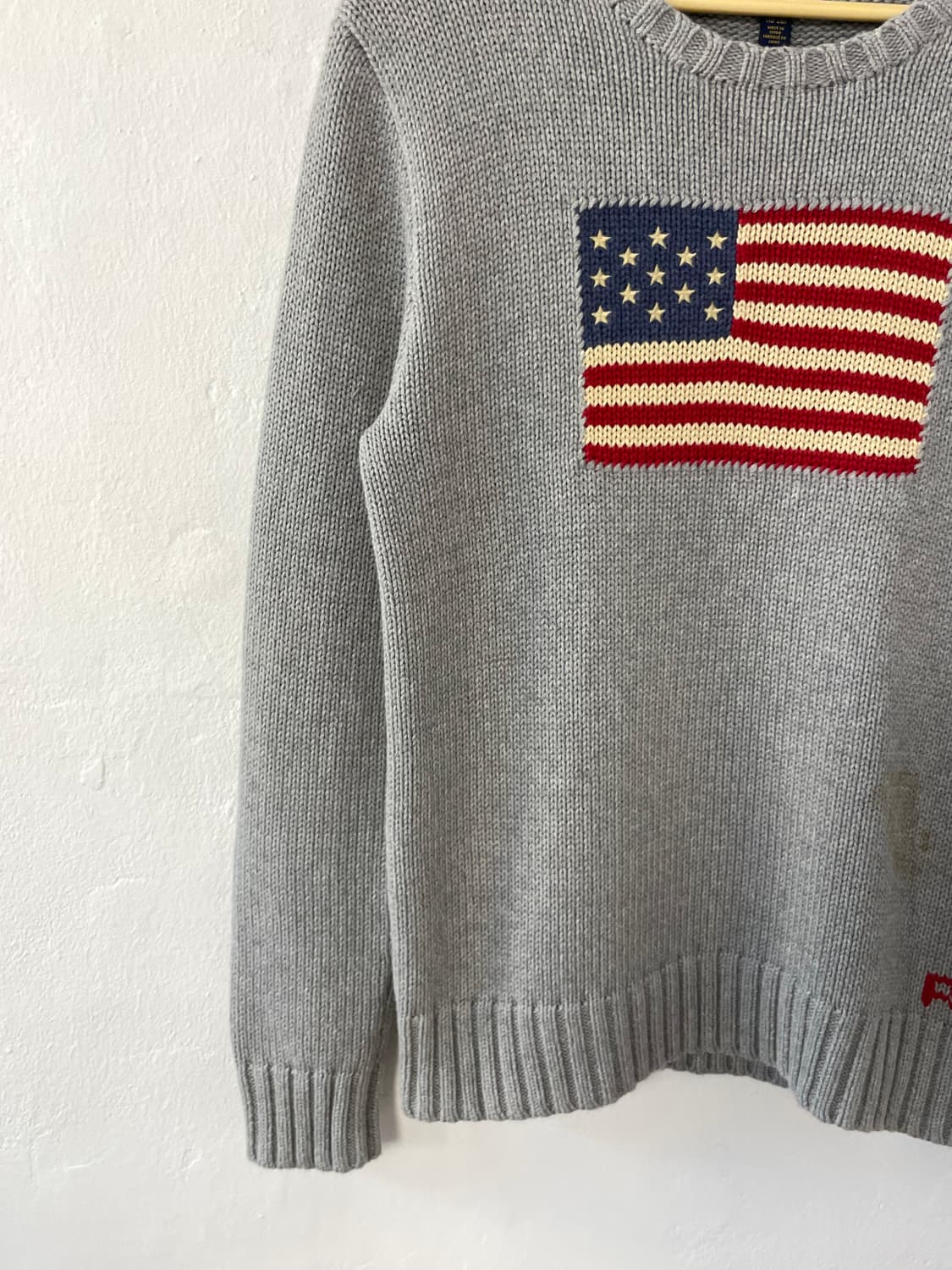 폴로 성조기 니트  상품이미지4