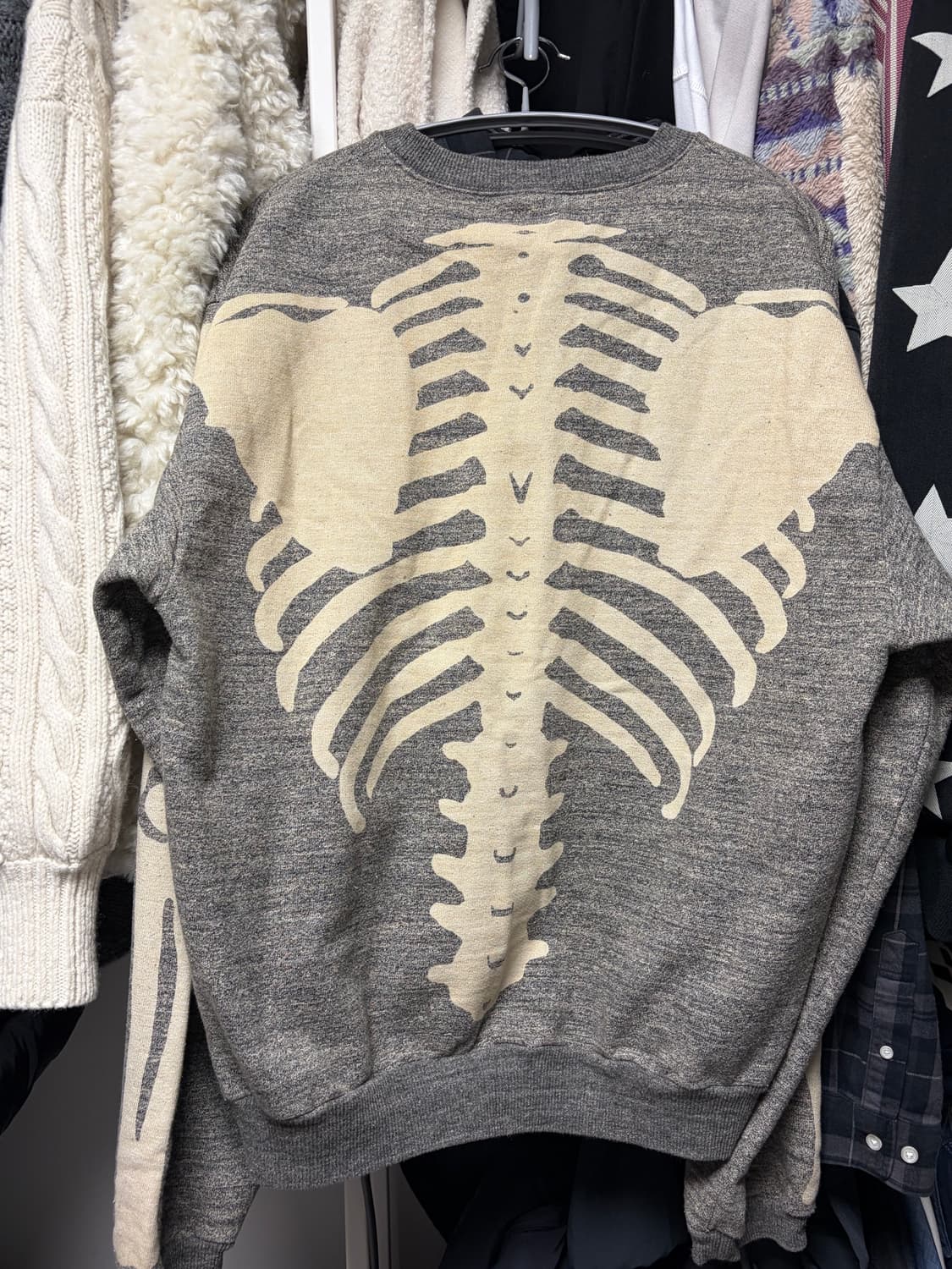 캐피탈 본 맨투맨 3사이즈 상품이미지2