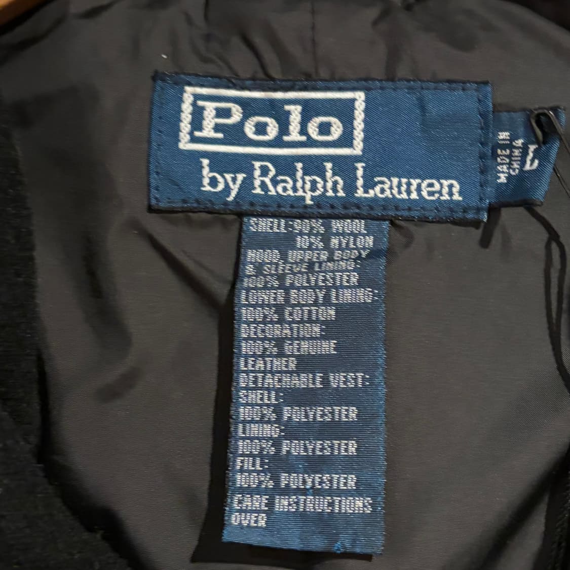Polo ralph lauren 폴로 랄프로렌 더블 조끼 울코트 상품이미지10