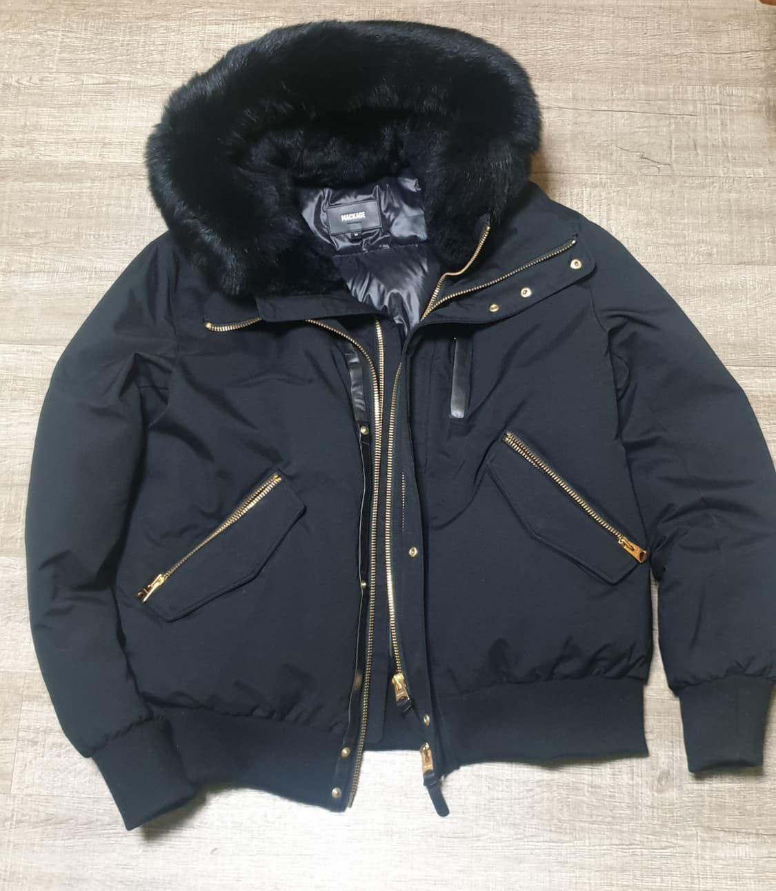 (새상품급)맥케이지 딕슨 블랙금장 44사이즈 105사이즈 풀구성 상품이미지1