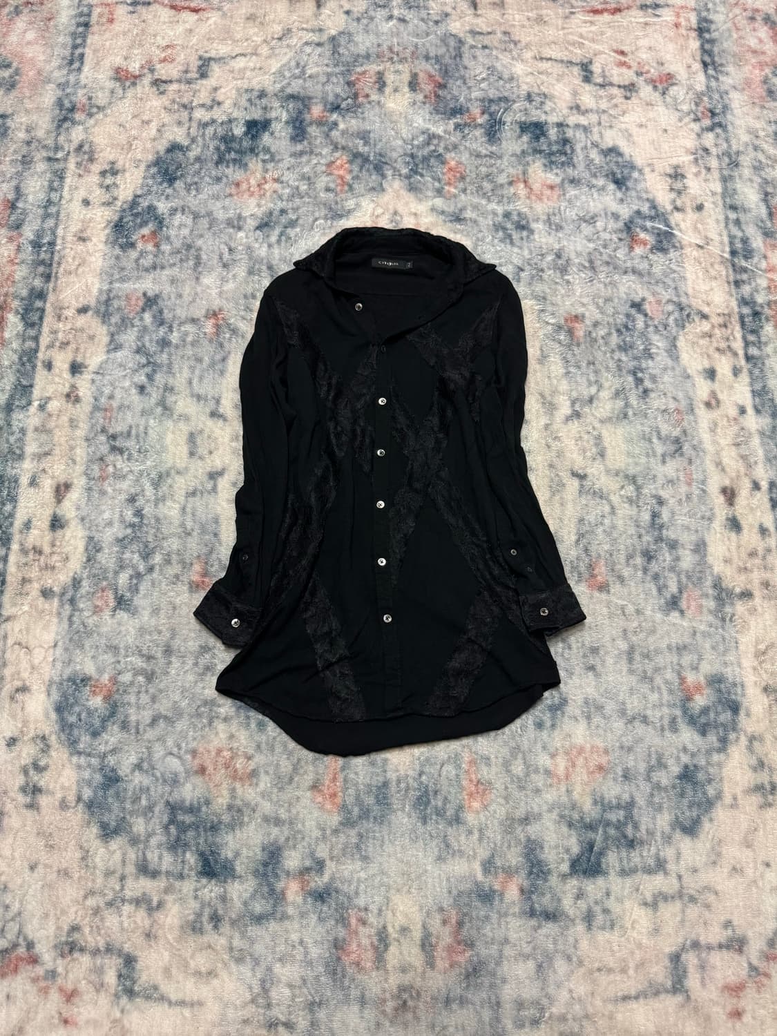 Civarize frill bondage rayon shirts 상품이미지2