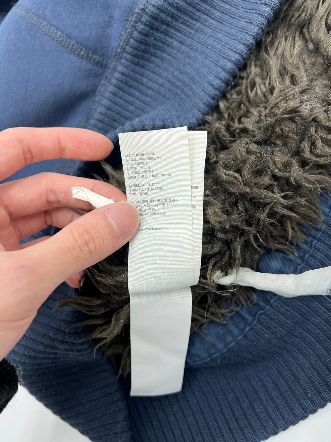 아베크롬비 울프죠 후드집업 상품이미지8