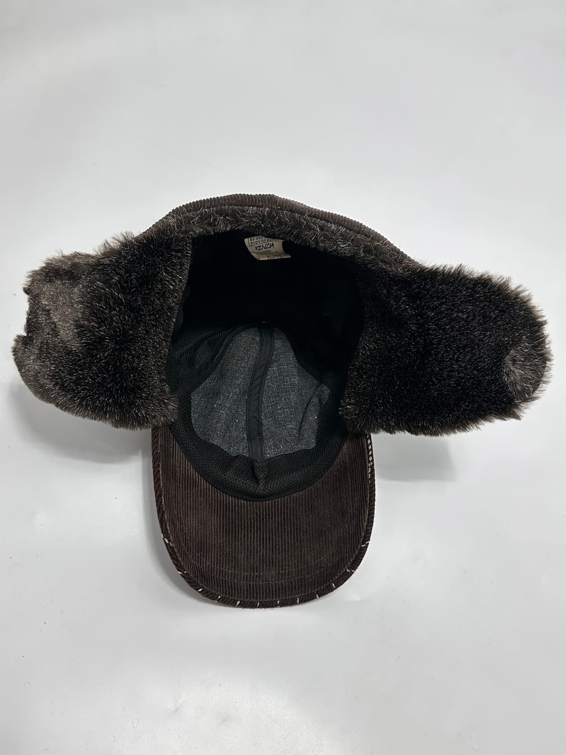 Kenzia italy 빈티지 울 코듀로이 트루퍼햇 이어플랩 귀도리모자 상품이미지8