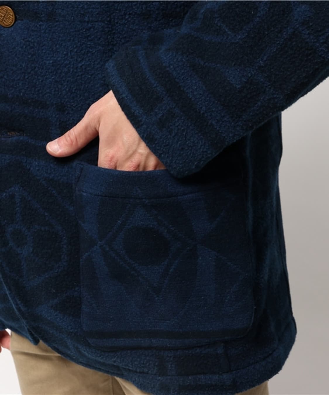 js homstead x hand light 인디고 블랭킷 상품이미지3