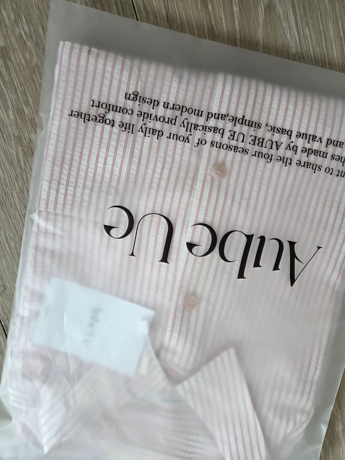 오브우이 스트라이피.셔츠 상품이미지7