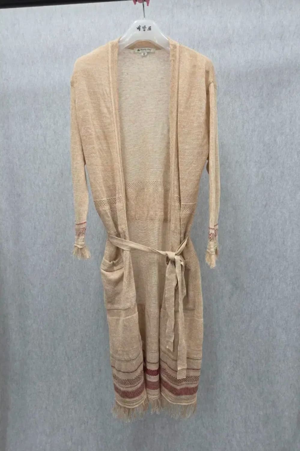 여성 90 써스데이아일랜드 가디건 상품이미지1