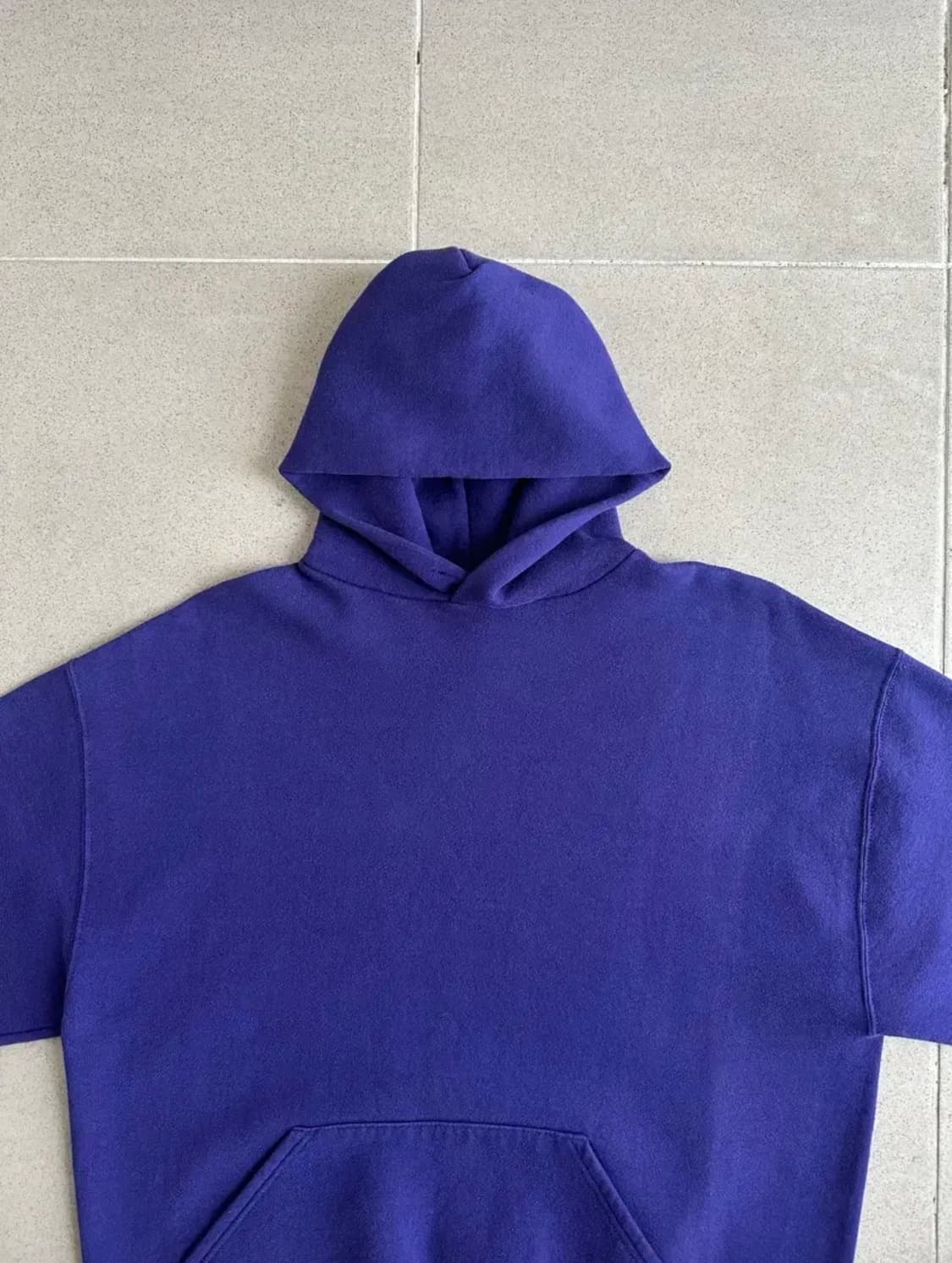 90s 빈티지 러셀 후드 퍼플 XL USA 상품이미지4