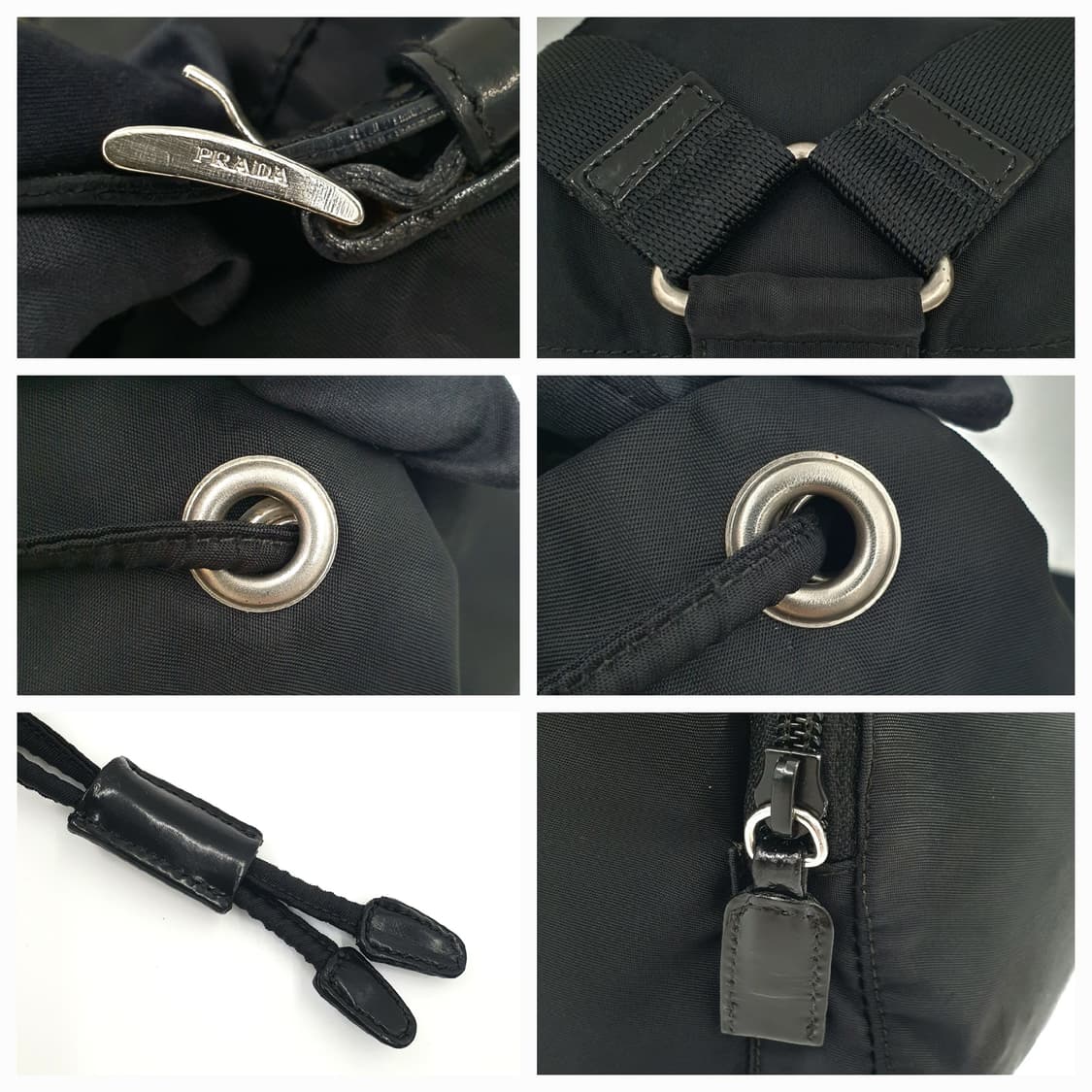 프라다 삼각로고 리나일론 원포켓 미니 백팩 상품이미지7