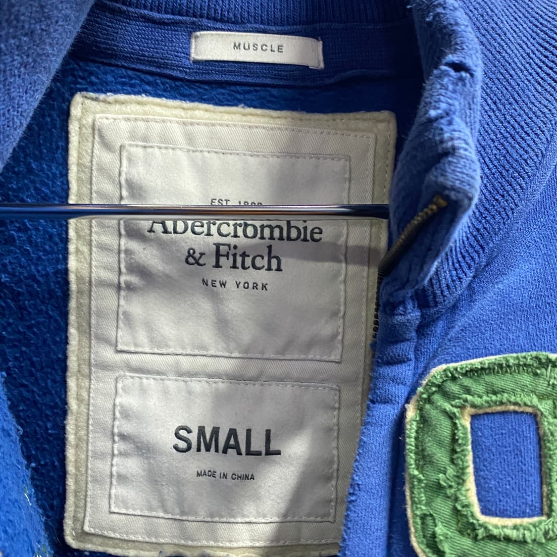 아베크롬비 앤 피치 1892 블루 집업 B4184 상품이미지3