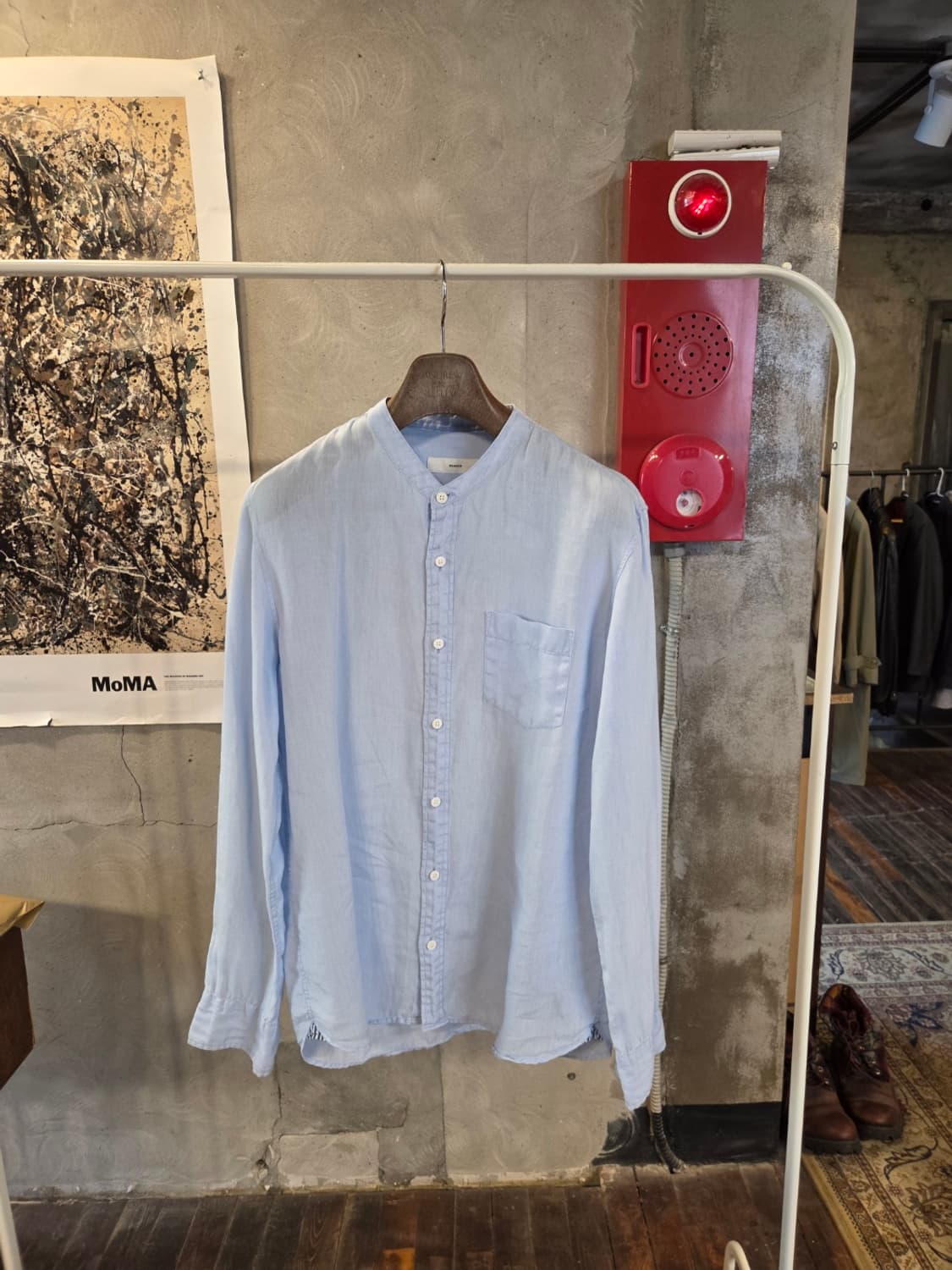 빈스 헨리넥셔츠 상품이미지1