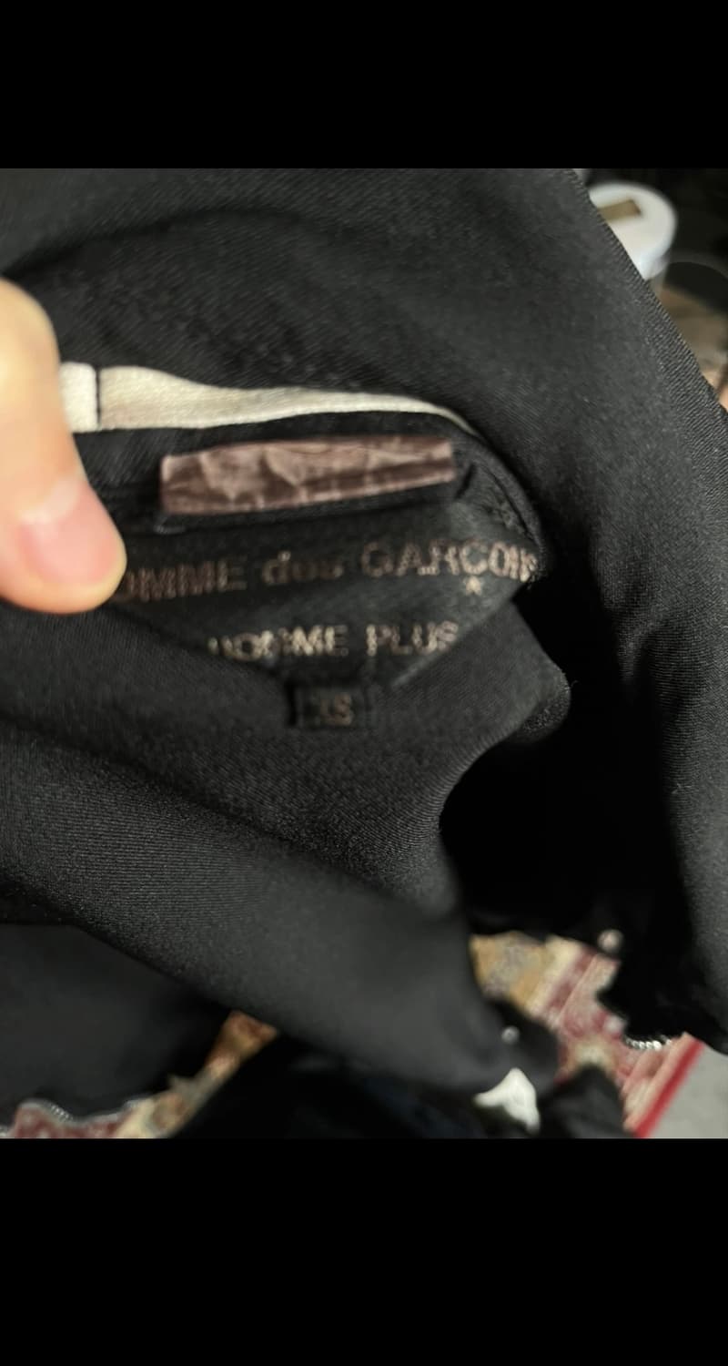 comme des garcons homme plus 축융 폴리 도킹 코트 상품이미지3