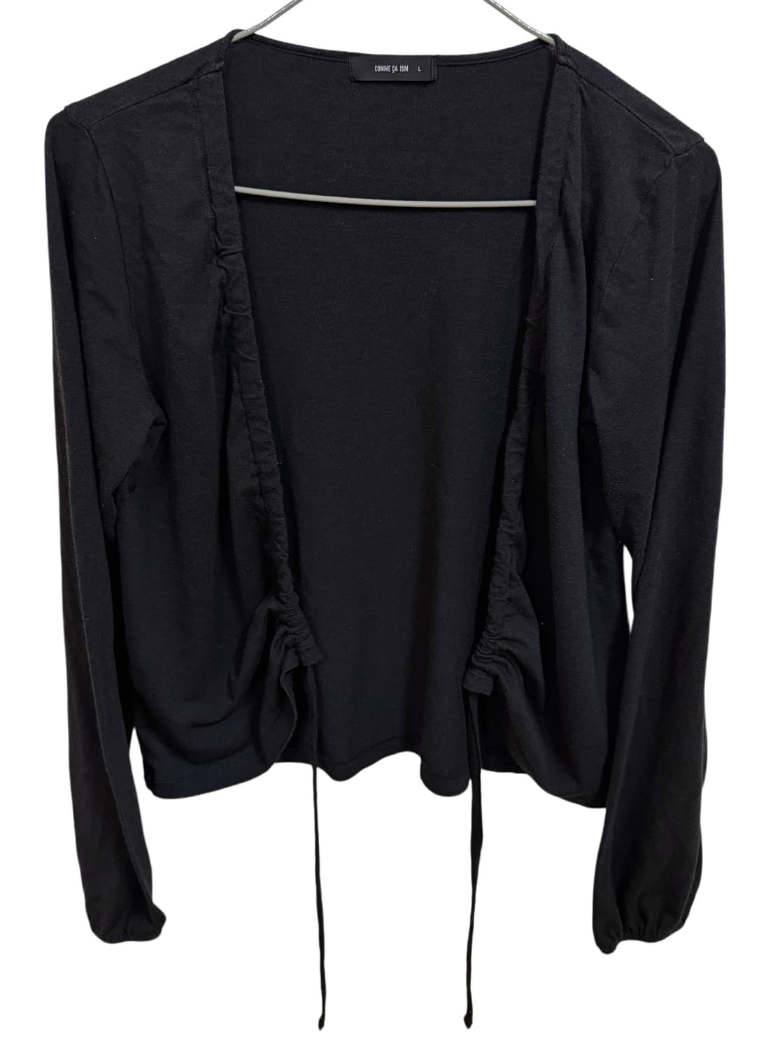 Comme ca ism 셔링 가디건 상품이미지3