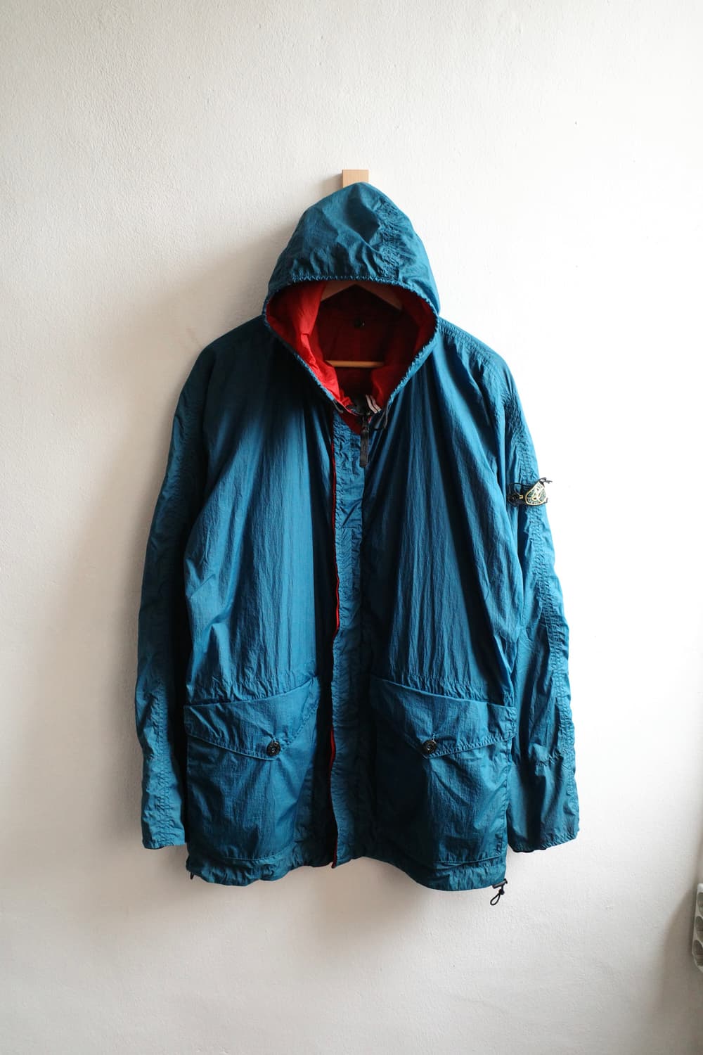 90s 스톤아일랜드 리버시블 후디드 자켓 상품이미지7