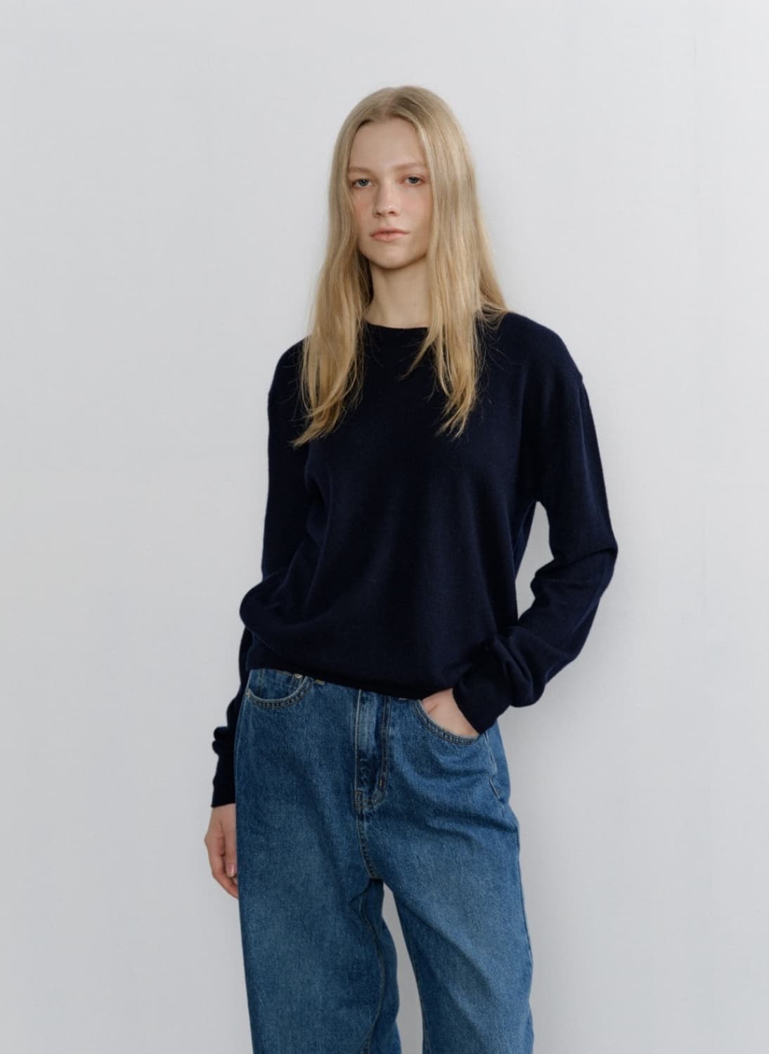 108파운드 에브리데이 크루 넥 스웨터 상품이미지1