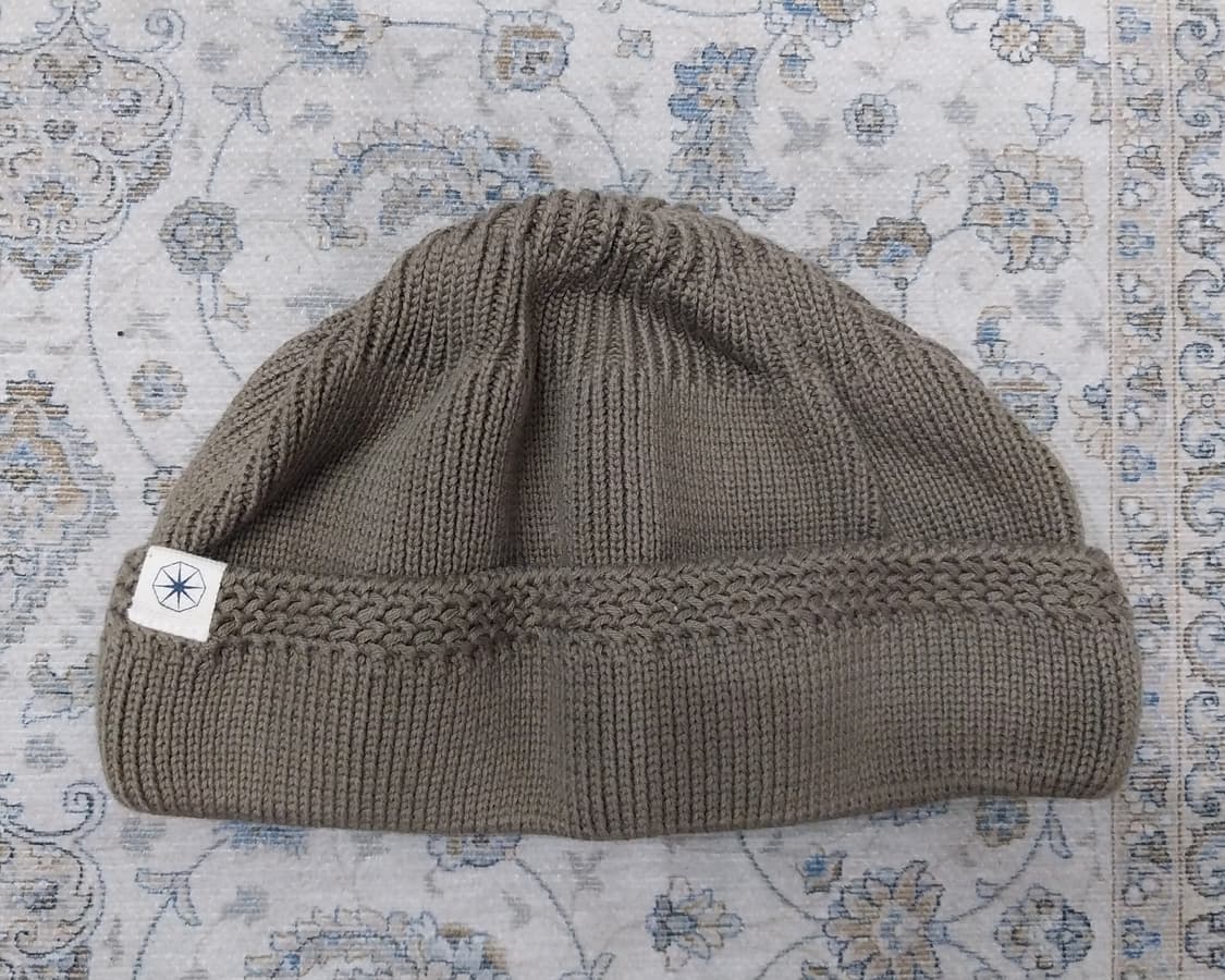 (새상품) 라모랭 카키 숏비니 1사이즈 상품이미지1