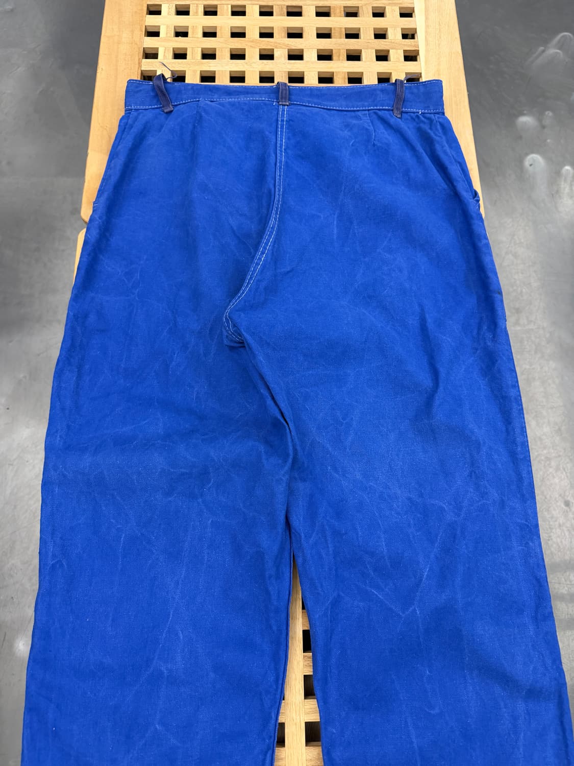OLD MODEL WASHED BLUE FRENCH 프렌치퍼티그팬츠  상품이미지8