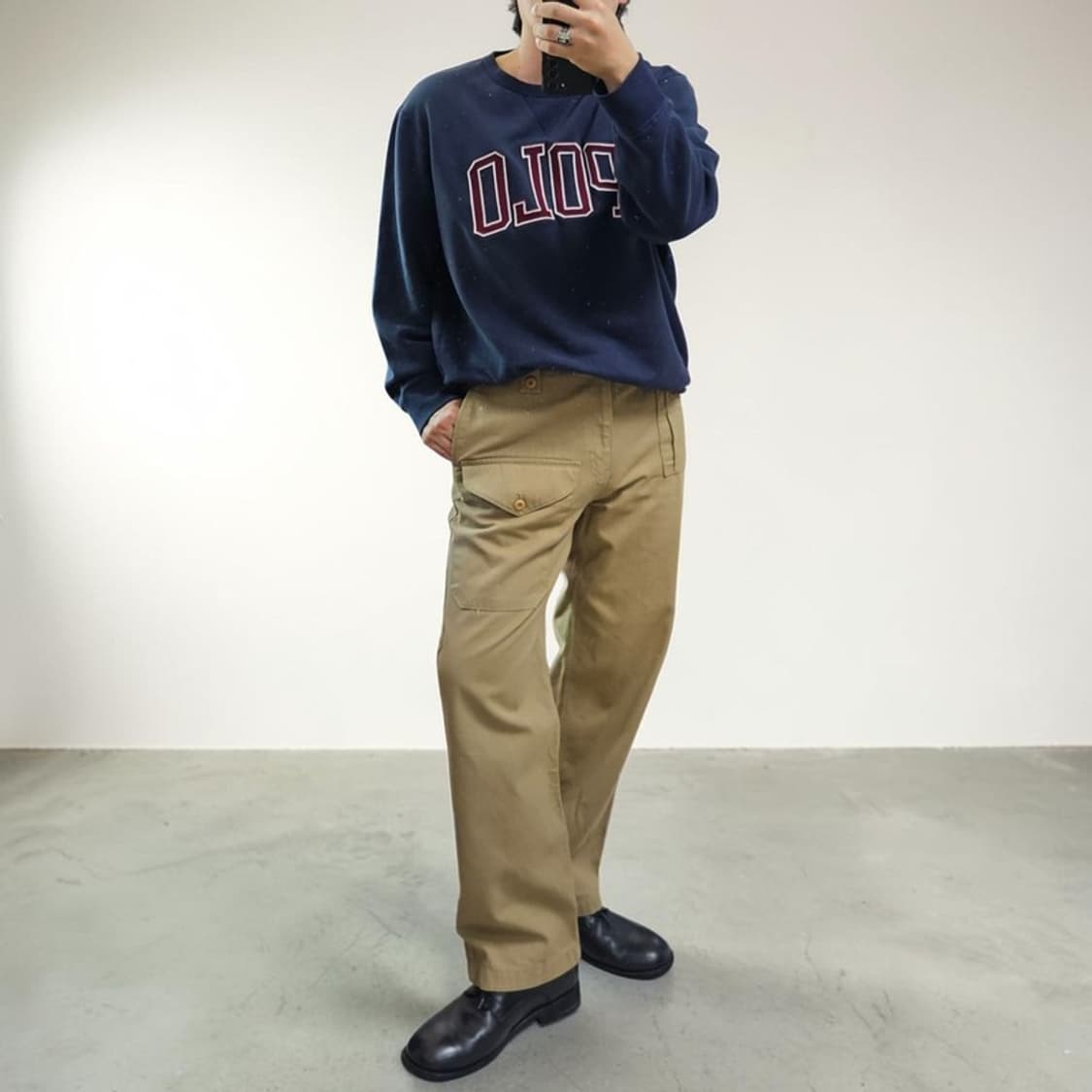 폴로 랄프포렌 큐알 맨투맨 XL M0316  상품이미지2