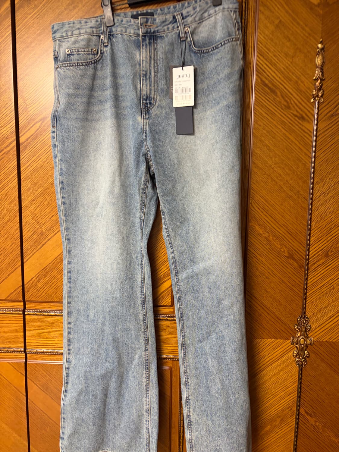 준지 26SS 부츠컷 데님 블루 50 상품이미지1