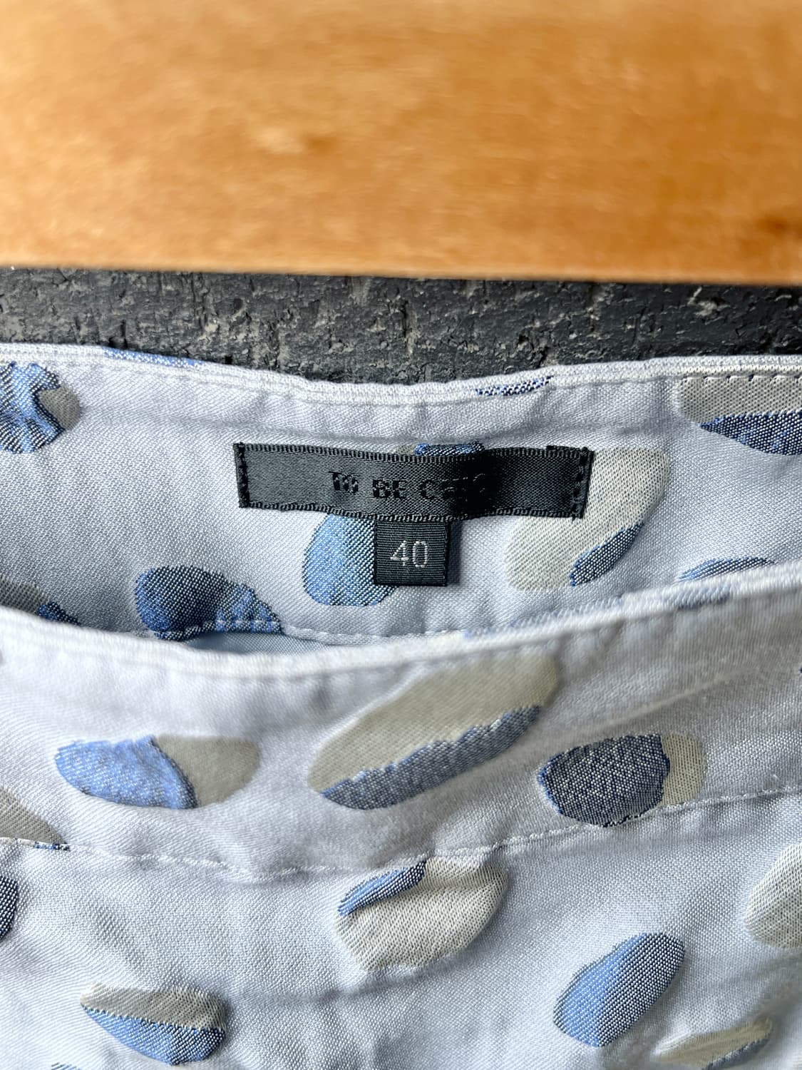 To be Chic 레오파드 벌룬 스커트 라이트 블루 상품이미지9