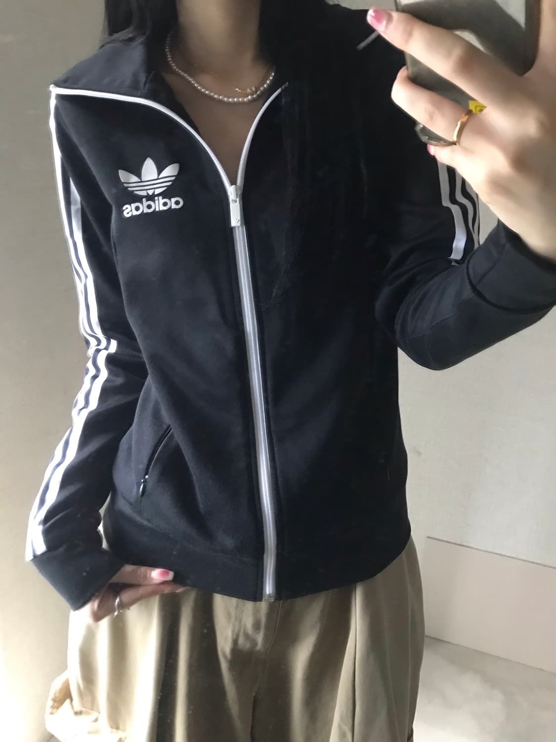 아디다스 블랙 유로파 져지 상품이미지5