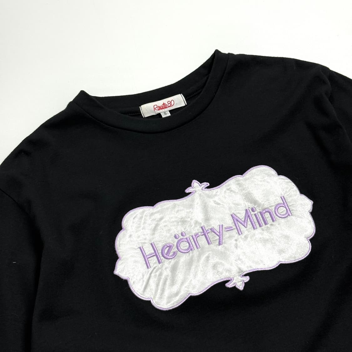 Hearty-mind 자수 티셔츠 상품이미지3
