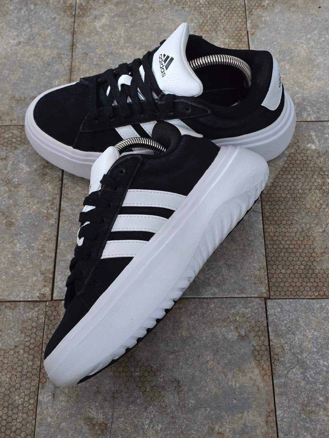 (225)아디다스 그랜드 코트 플랫폼 상품이미지5