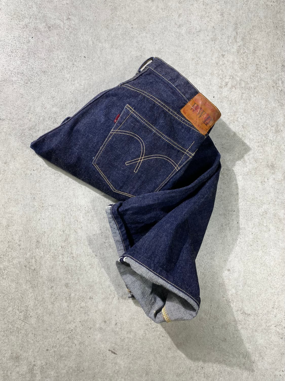 [32-33] FullCount 풀카운트 1100-15 셀비지 데님팬츠 상품이미지1