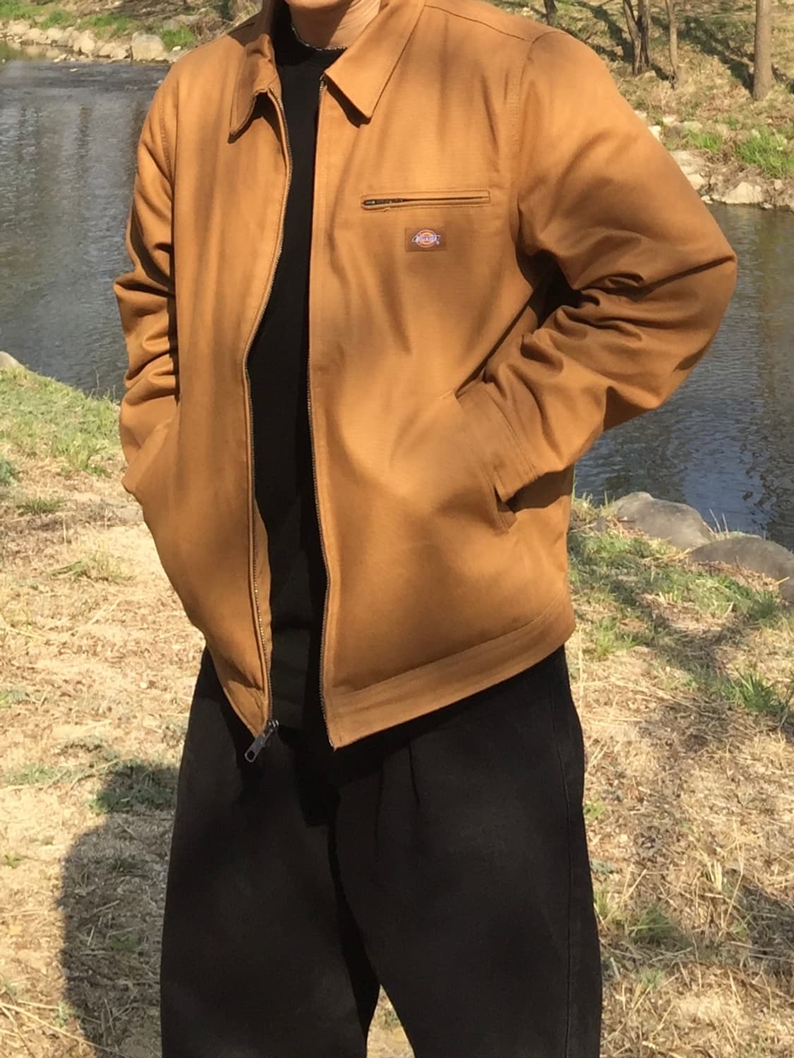 디키즈 덕 캔버스 페인터 워크자켓 Brown Duck 상품이미지1