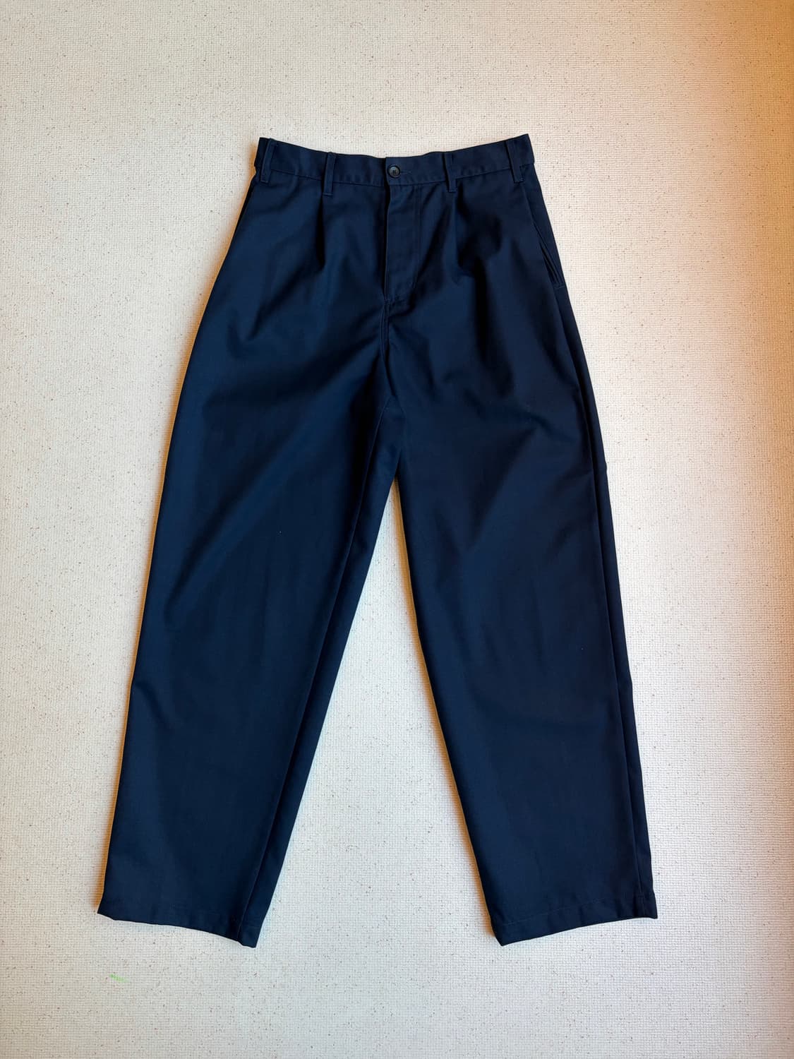 [S]스투시 팬츠 volume pleated trouser navy 상품이미지2