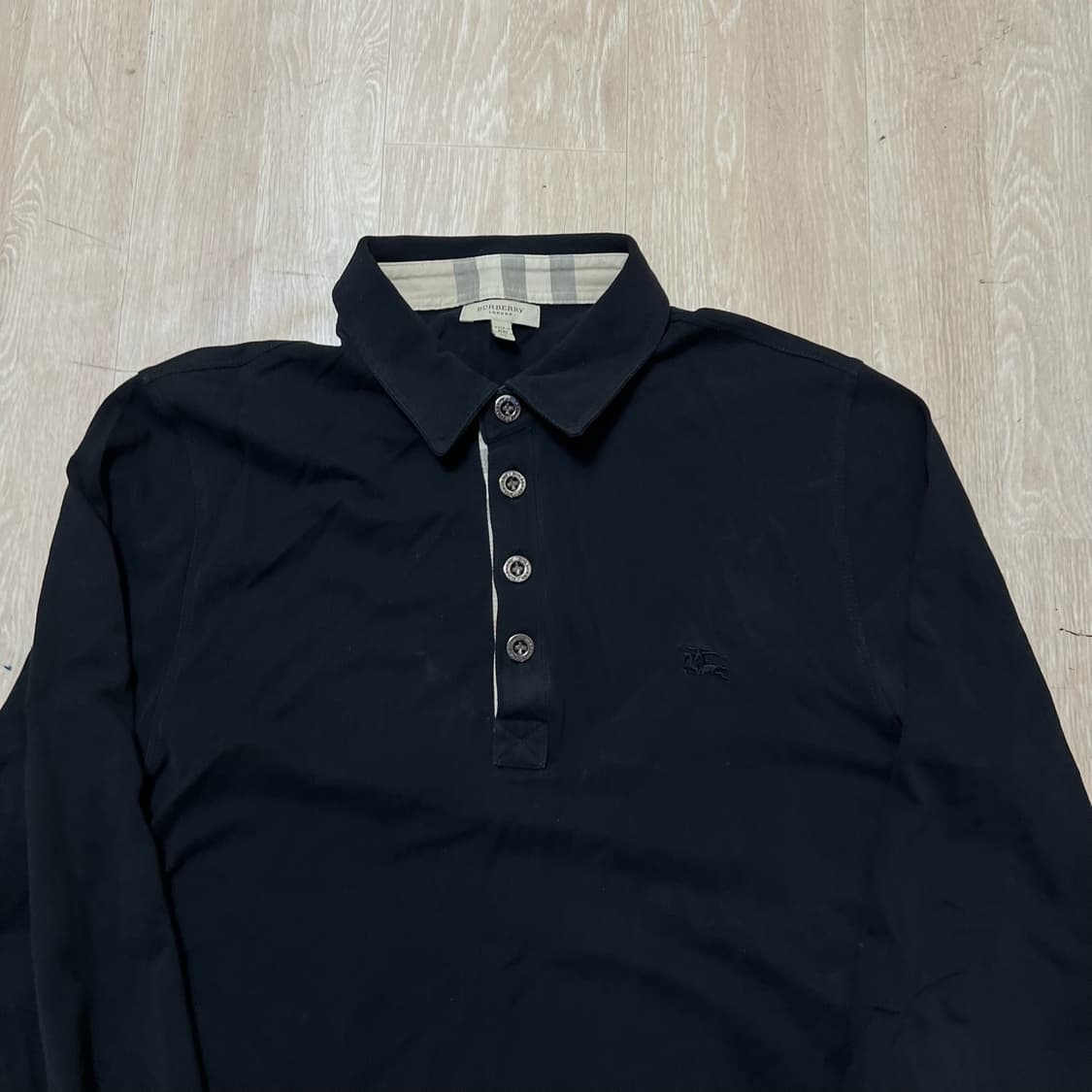 버버리 노바체크 PK 긴팔 카라티 XL/105  상품이미지2