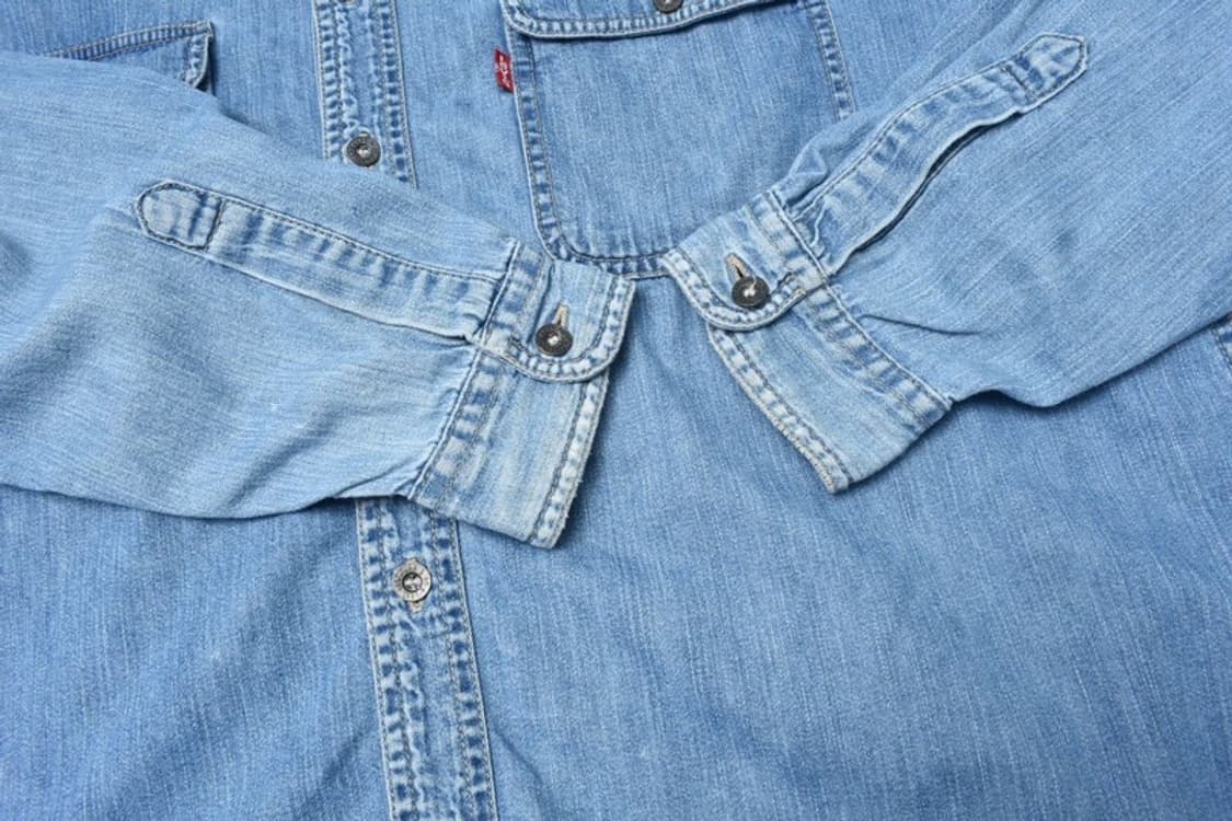 90S 리바이스 코리아 웨스턴 데님셔츠 청남방 105 N0811 상품이미지4