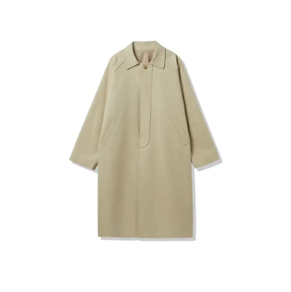 [L] STU 레글런 맥 코트 베이지 상품이미지1