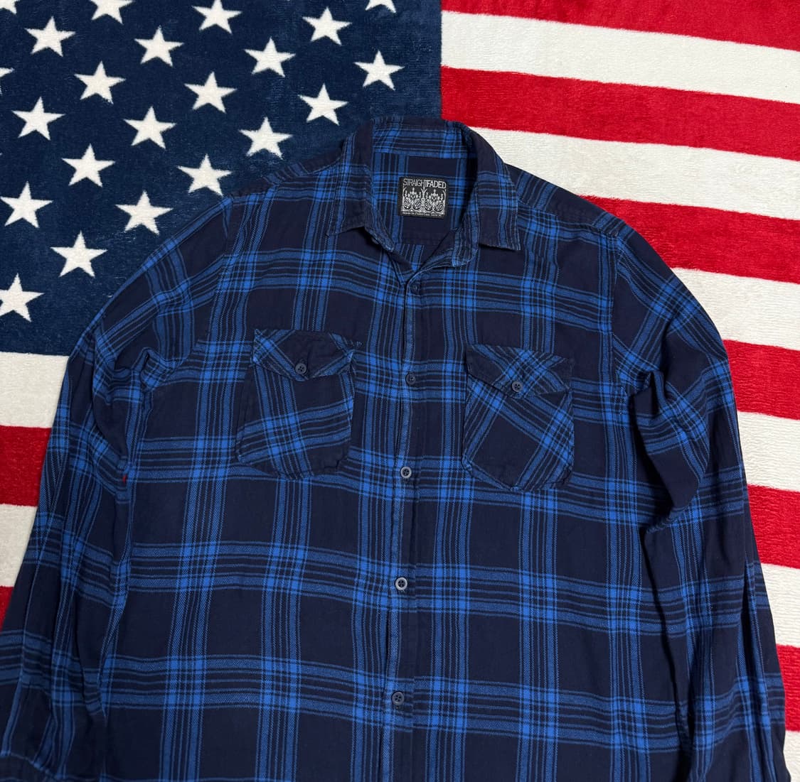 빈티지플란넬셔츠 flannel shirt  vintage 체크셔츠 상품이미지4