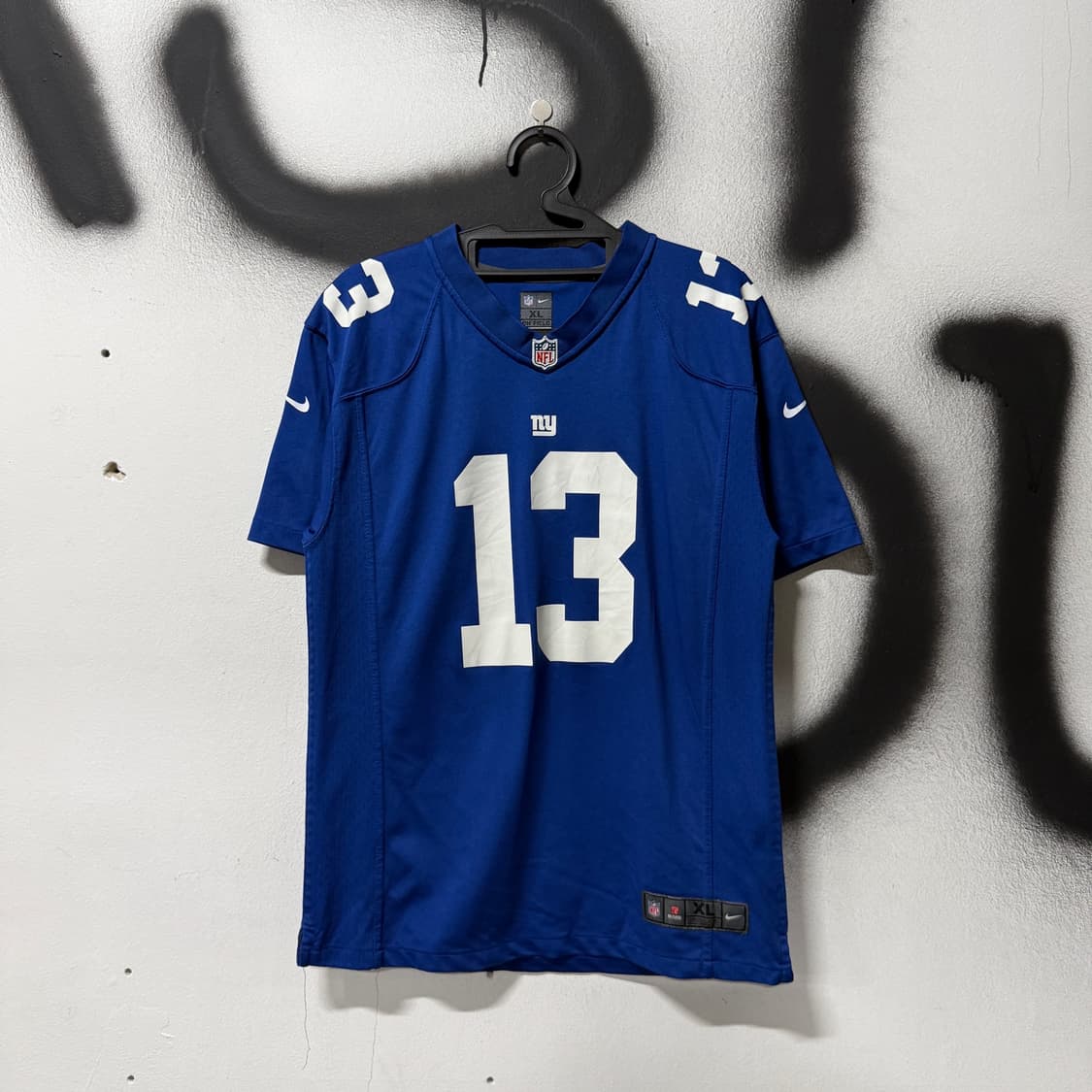 나이키 x NFL 뉴욕 자이언츠 베컴 주니어 마킹 풋볼 져지 상품이미지1